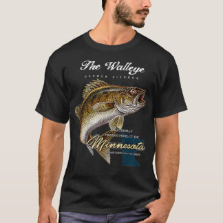 Camiseta El Walleye un producto natural de Minnesota