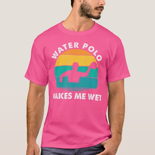 Camiseta El waterpolo me hace divertida jugadora de waterpo (Anverso)