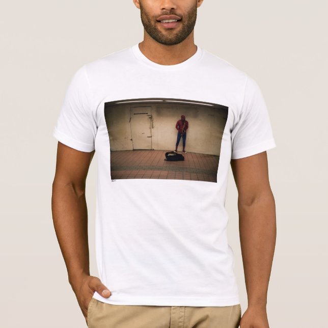Camiseta El Web del jazz (Anverso)