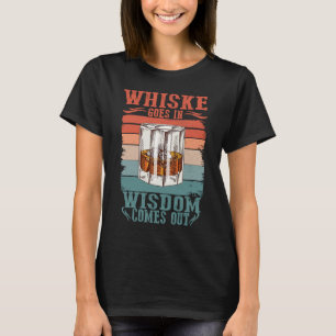 Camiseta El Whisky Entra La Sabiduría Sale