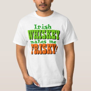 Camiseta El whisky irlandés me hace juguetón