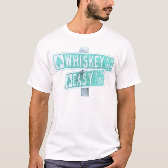 Camiseta El whisky montó y Easy Street 1 (Anverso)