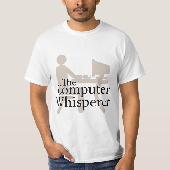 Camiseta El Whisperer del ordenador (Anverso)