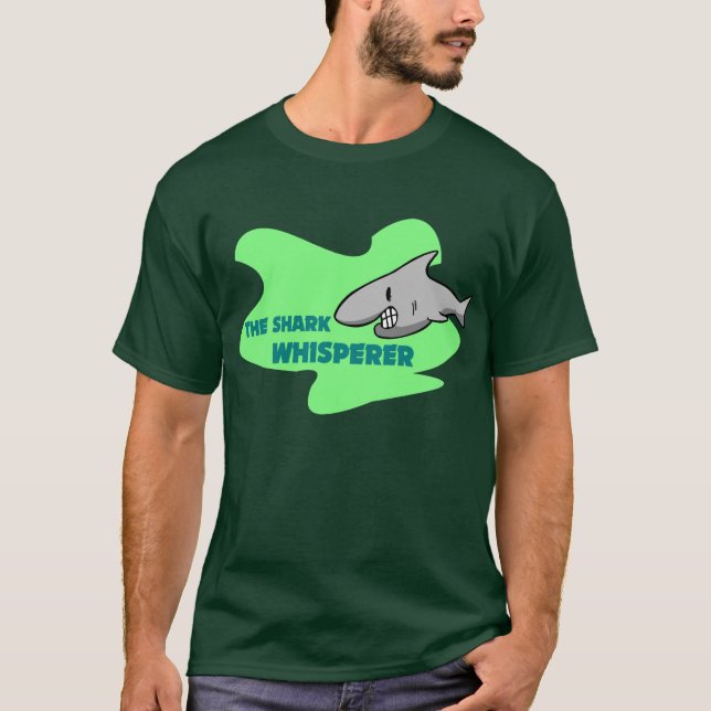 Camiseta El Whisperer del tiburón (Anverso)