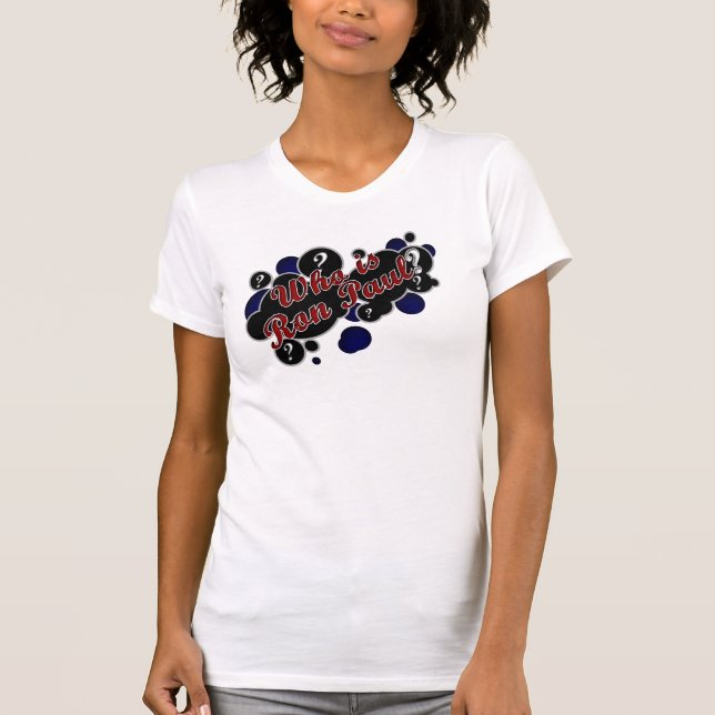 CAMISETA EL WHO ES RON PAUL (Anverso)