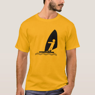 Camiseta El Windsurfing amarillo-naranja
