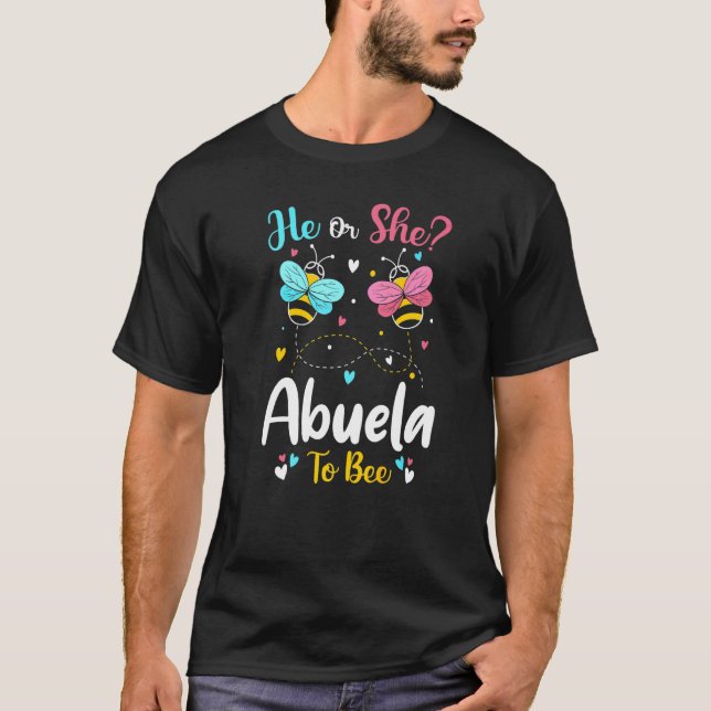 Camiseta Él Y Ella Abuela Se Mantendrán Más A Cargo De La R (Anverso)