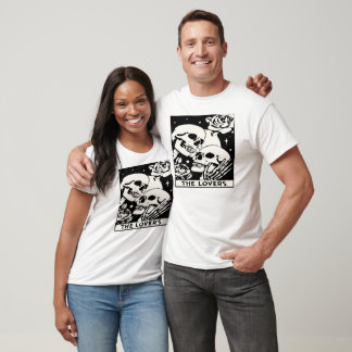 Camiseta Él y sus cráneos los amantes © COMO NOSOTROS EN FA