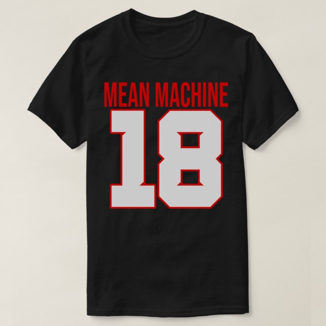 Camiseta El Yard más largo Paul Crewe significa Machine Jer (Diseño del anverso)