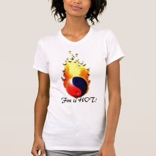 Camiseta ¡el yinyangfire, fuego es CALIENTE!