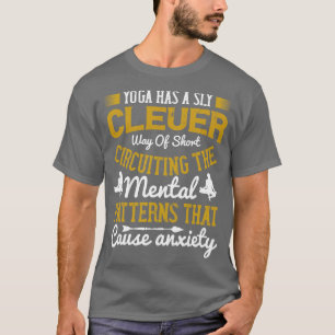 Camiseta El Yoga Del Yoga Puede Cortar La Ansiedad