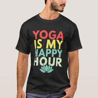 Camiseta El Yoga es Mi Hora Feliz