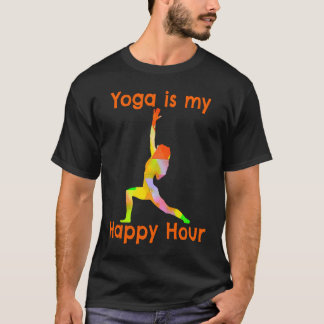Camiseta El Yoga es mi profesor de Meditación de Hora Feliz