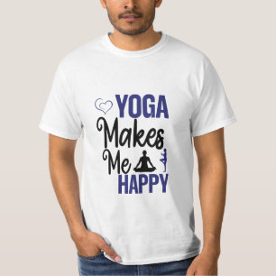 Camiseta El yoga me hace feliz
