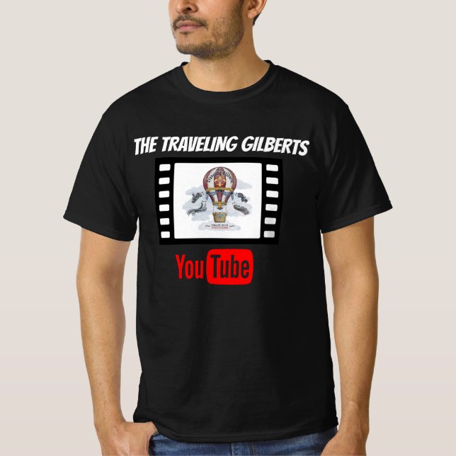 Camiseta El YOUTUBE de Gilberts itinerantes (Anverso)