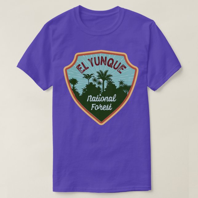 Camiseta El Yunque National Forest sticker gift III (Diseño del anverso)