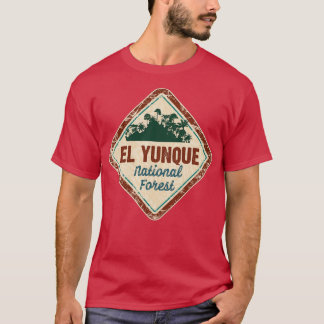 Camiseta El Yunque regalo de pegatina forestal nacional VVV