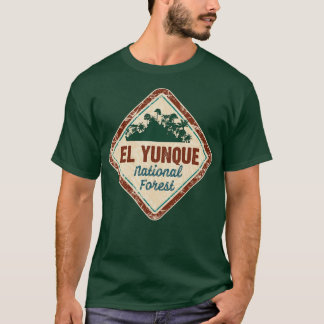 Camiseta El Yunque regalo de pegatina forestal nacional VVV