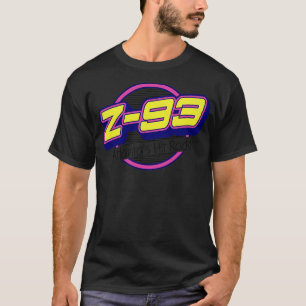 Camiseta El Z 93 de Atlanta sintoniza estación de radio ret