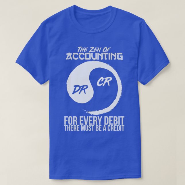 Camiseta El Zen De La Contabilidad (Diseño del anverso)