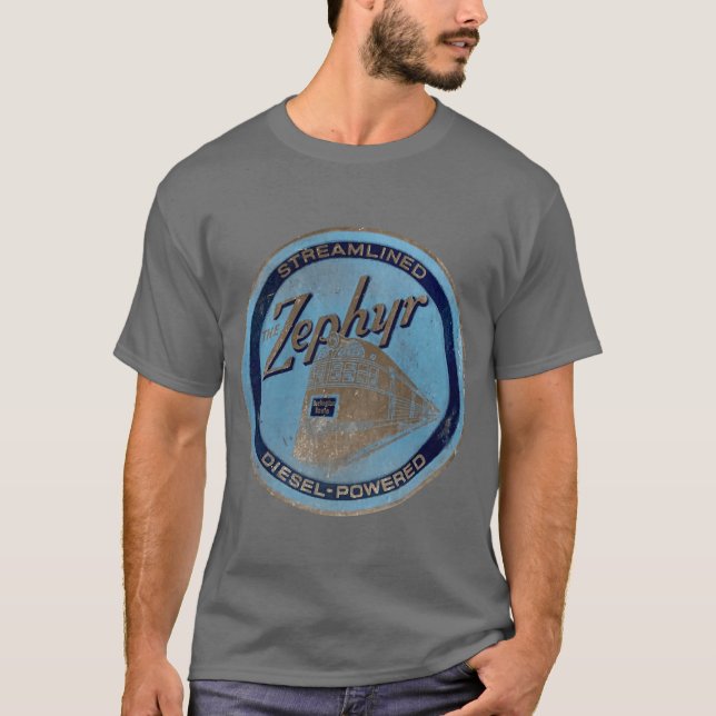 Camiseta El Zephyr Diesel Potenciado Aerodinámico (Anverso)