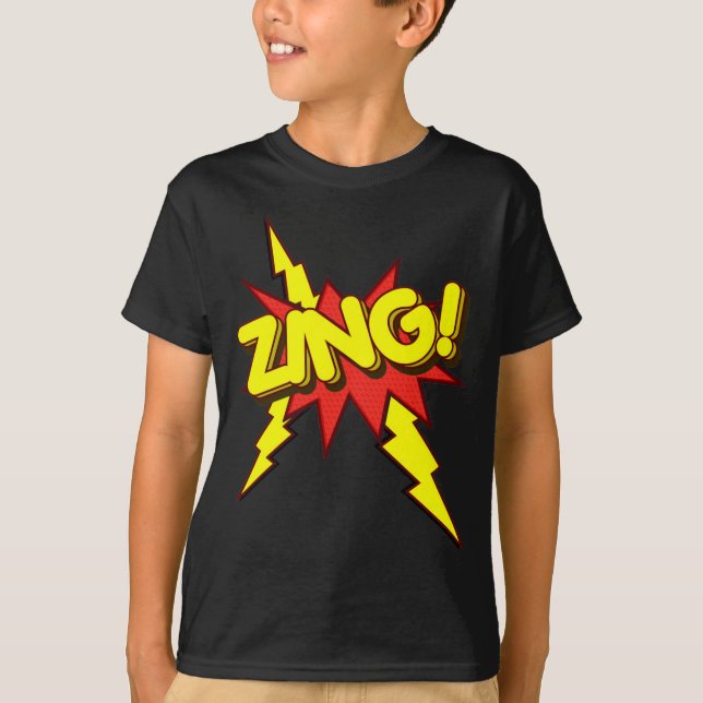 Camiseta ¡El Zing, Zap, prisionero de guerra!!! (Anverso)