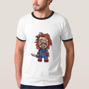 Camiseta El zombi acaricia horror