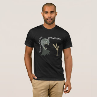 Camiseta ¡El zombi del vegano quiere granos!
