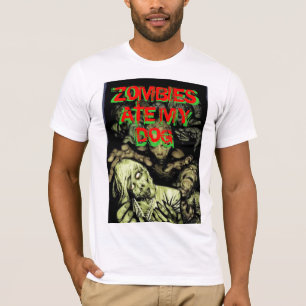Camiseta el zombi, ZOMBIS COMIÓ MI   PERRO, ZOMBIS COMIÓ 