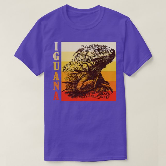 Camiseta El Zoo Reptile Zoo Keeper Gira Iguana (Diseño del anverso)