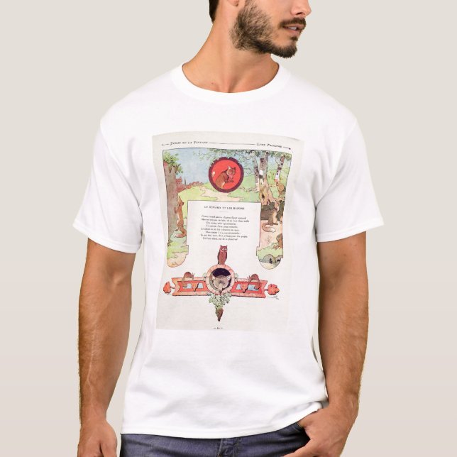 Camiseta El zorro y las uvas (Anverso)