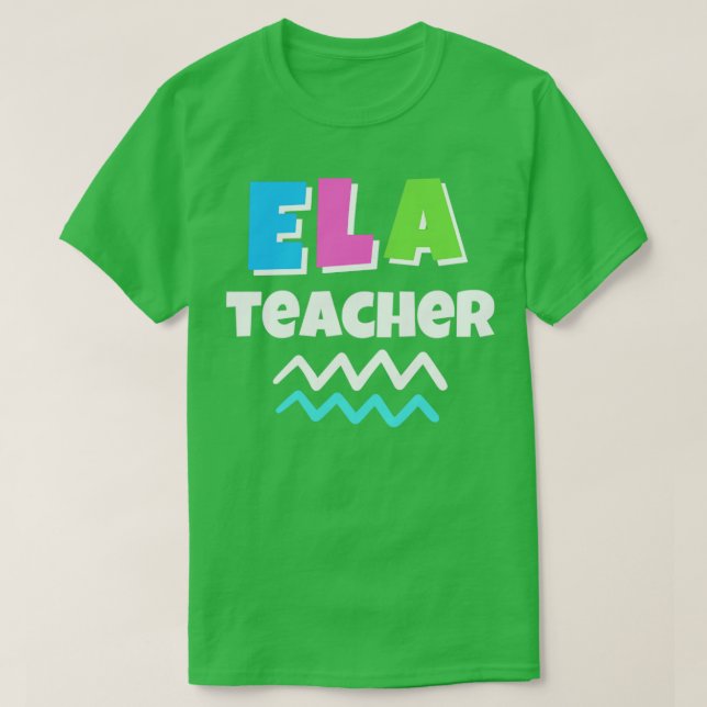 Camiseta Ela teacher2 (Diseño del anverso)
