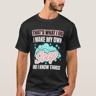 Camiseta Elaboración de jabón para fabricantes de jabón Jab