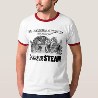 Camiseta Elaboración de la cerveza en la edad del vapor #1
