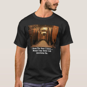 CAMISETA ELABORO CERVEZA LA CERVEZA QUE BEBO