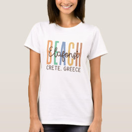 Camiseta Elafonsi Beach Crete Greece (Sands)