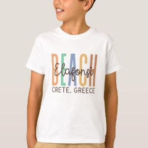 Camiseta Elafonsi Beach Crete Greece (Sands)
