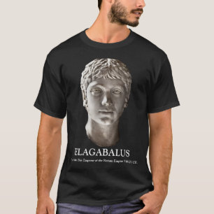 Camiseta ELAGABALUS, el niño emperador sirio de Roma 218-22