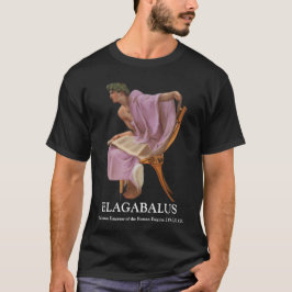 Camiseta ELAGABALUS, el niño emperador sirio de Roma 218-22