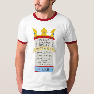 Camiseta Elaine contra. El color del canal inglés