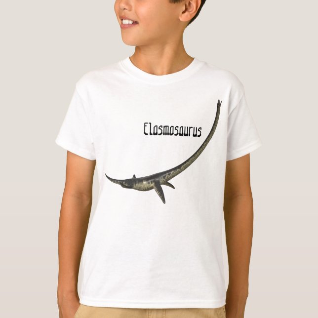 Camiseta Elasmosaurus Kids Shirt (Anverso)