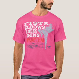 Camiseta Elbow Knee Tailandia Mma Thai Muay Thai Fist Boist
