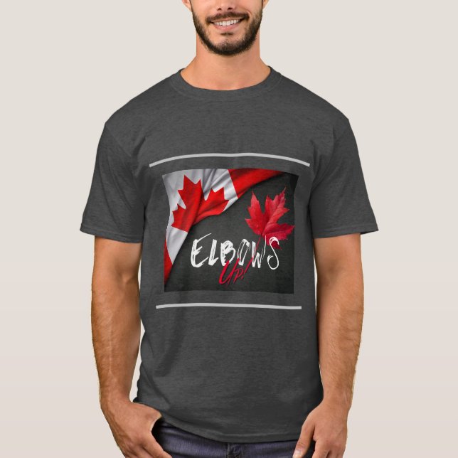 Camiseta ¡Elbows Arriba! (Anverso)