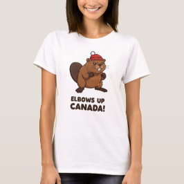 Camiseta Elbows Up Canada