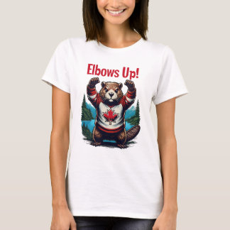 Camiseta Elbows Up Canada