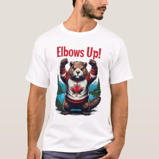 Camiseta Elbows Up Canada