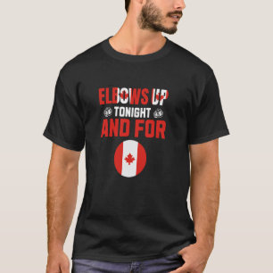 Camiseta Elbows Up Canadá Libre Orgulloso Canadien