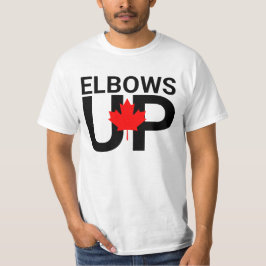Camiseta Elbows Up Canada Nunca 51ª camisa, Anti-Trump CD
