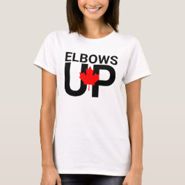 Camiseta Elbows Up Canada Nunca 51ª camiseta, Anti-Trump