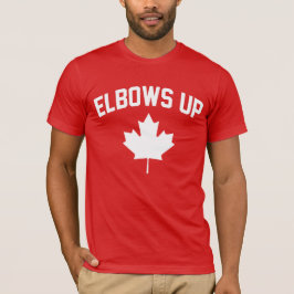 Camiseta Elbows Up Canada - Orgulloso Canadá